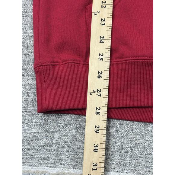 Philadelphia Phillies Hoodie Mens Medium Red MLB Baseball Dykstra Cooperstown - Picture 3 of 16